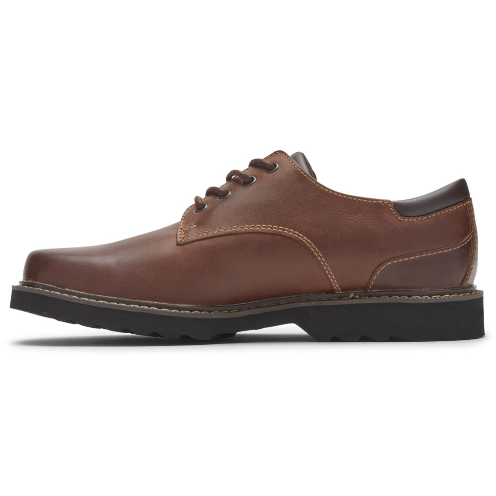 Rockport Singapore Mens Oxfords - Northfield Waterproof Brown - BW7321860